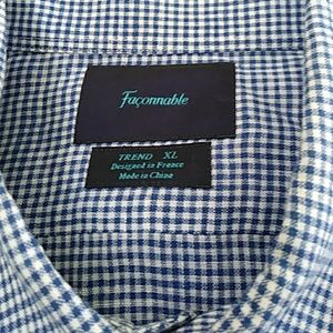Men's Faconnable Long Sleeve shirt. New. no tag